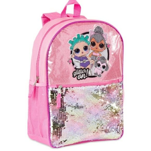L.O.L. SURPRISE Glitter on Sequins Backpack - Picture 1 of 5